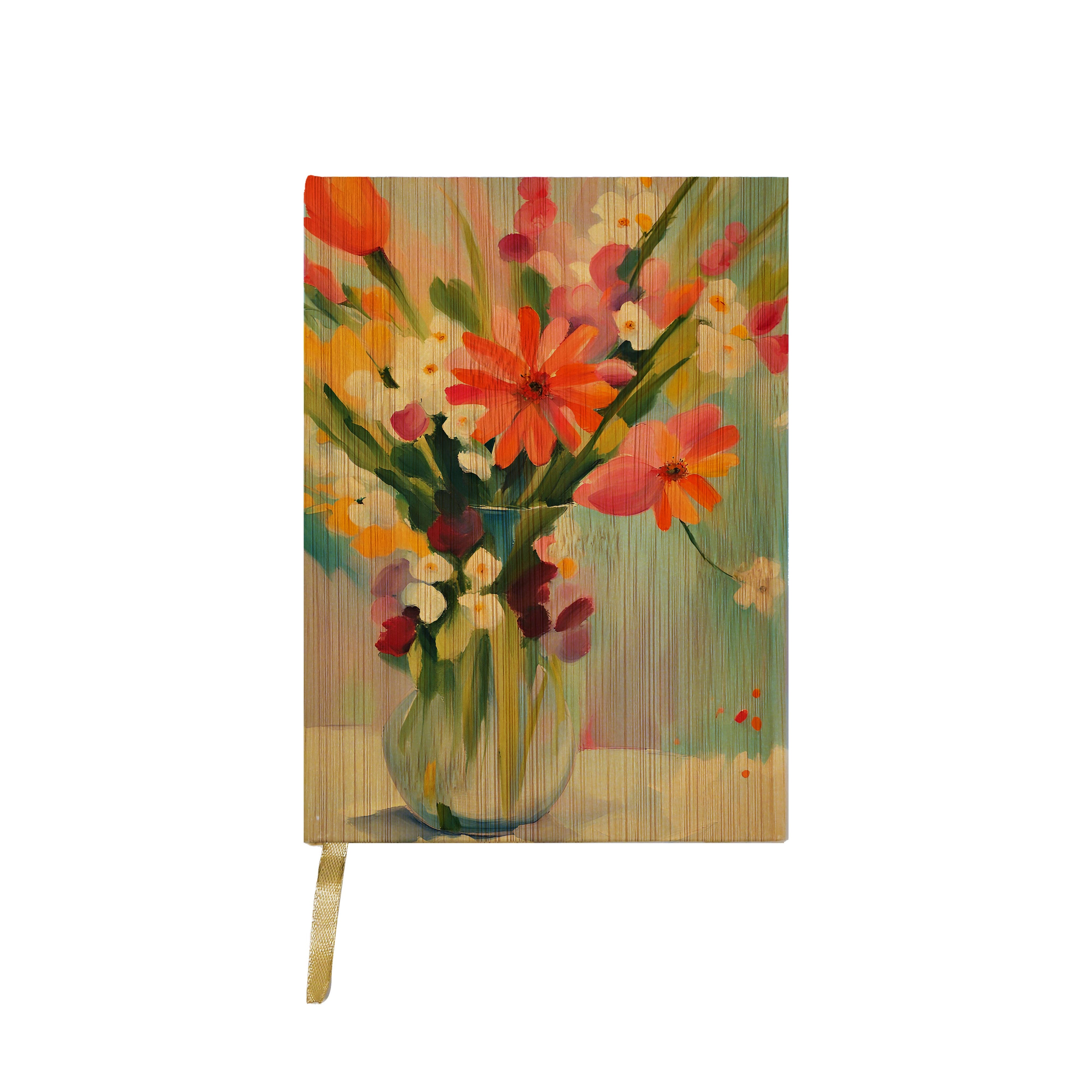 Bright Flowers in Vase Journal - Adult & Kids T-Shirts, Sweatshirts & Hoodies apparel design preview 1