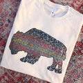Leopard Glitter Buffalo On Natural - Adult & Kids T-Shirts, Sweatshirts & Hoodies apparel design preview 1