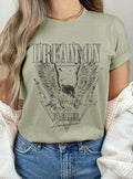 Dream On Dreamer America Graphic - Adult & Kids T-Shirts, Sweatshirts & Hoodies apparel design preview 1