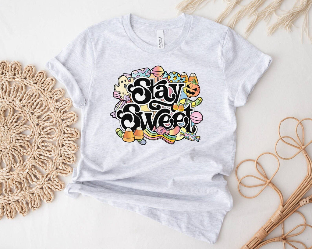 Stay Sweet Halloween Candy - Adult & Kids T-Shirts, Sweatshirts & Hoodies apparel design preview 1