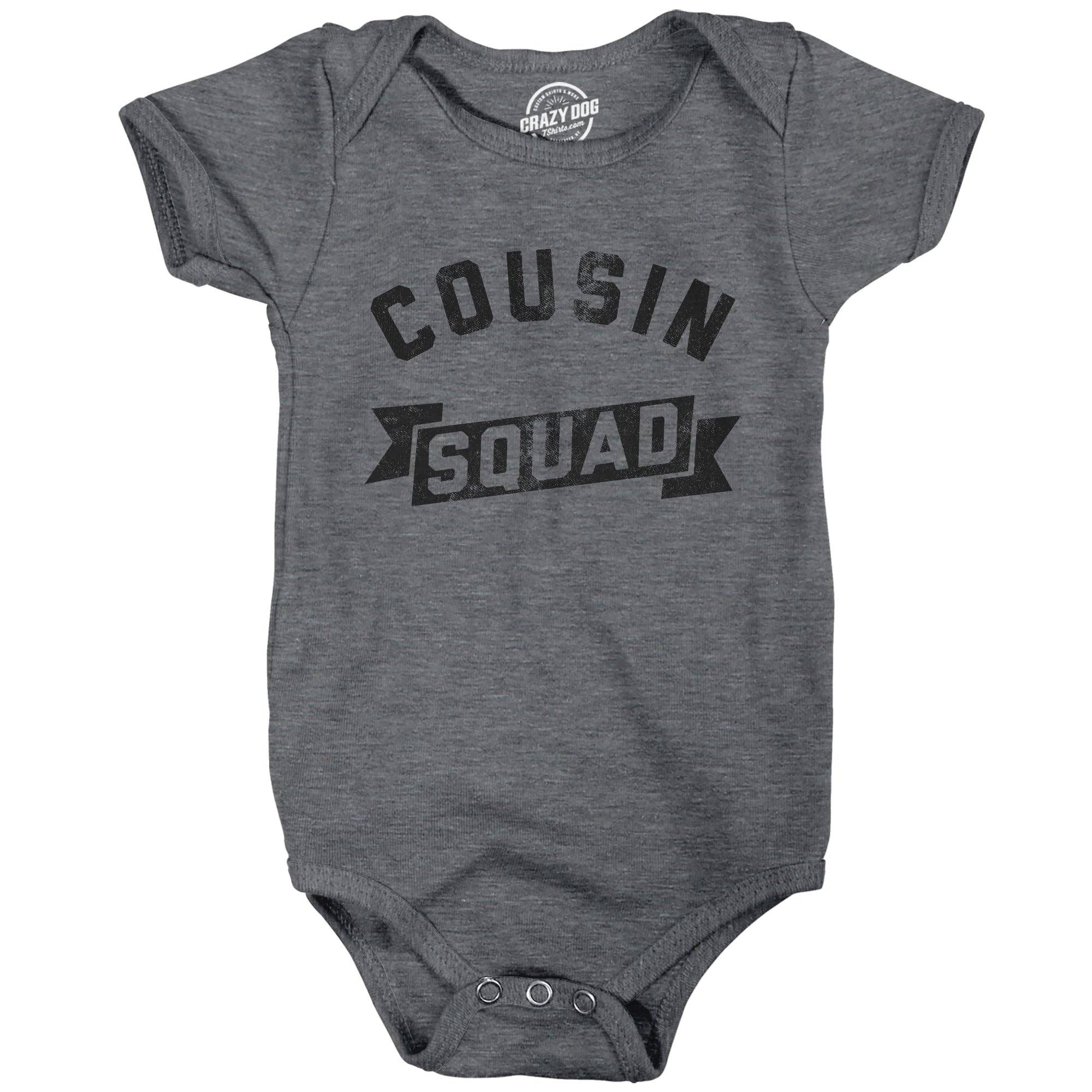 Cousin Squad Baby Bodysuit - Adult & Kids T-Shirts, Sweatshirts & Hoodies apparel design preview 1
