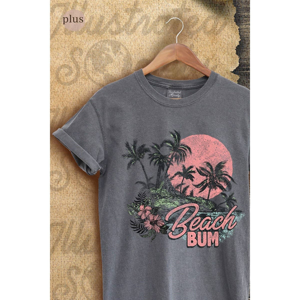 Beach Bum Vintage Graphic Plus - Adult & Kids T-Shirts, Sweatshirts & Hoodies apparel design preview 1