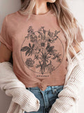 Dreamer Flower Graphic - Adult & Kids T-Shirts, Sweatshirts & Hoodies apparel design preview 1
