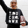 Touchdown, Helmet, Football, Sports, Game Day - Adult & Kids T-Shirts, Sweatshirts & Hoodies apparel design preview 1