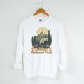 Yosemite White Crewneck National Park Sizes S-2XL - Adult & Kids T-Shirts, Sweatshirts & Hoodies apparel design preview 1