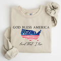 God Bless America, Land That I Love, USA Flag - Adult & Kids T-Shirts, Sweatshirts & Hoodies apparel design preview 1
