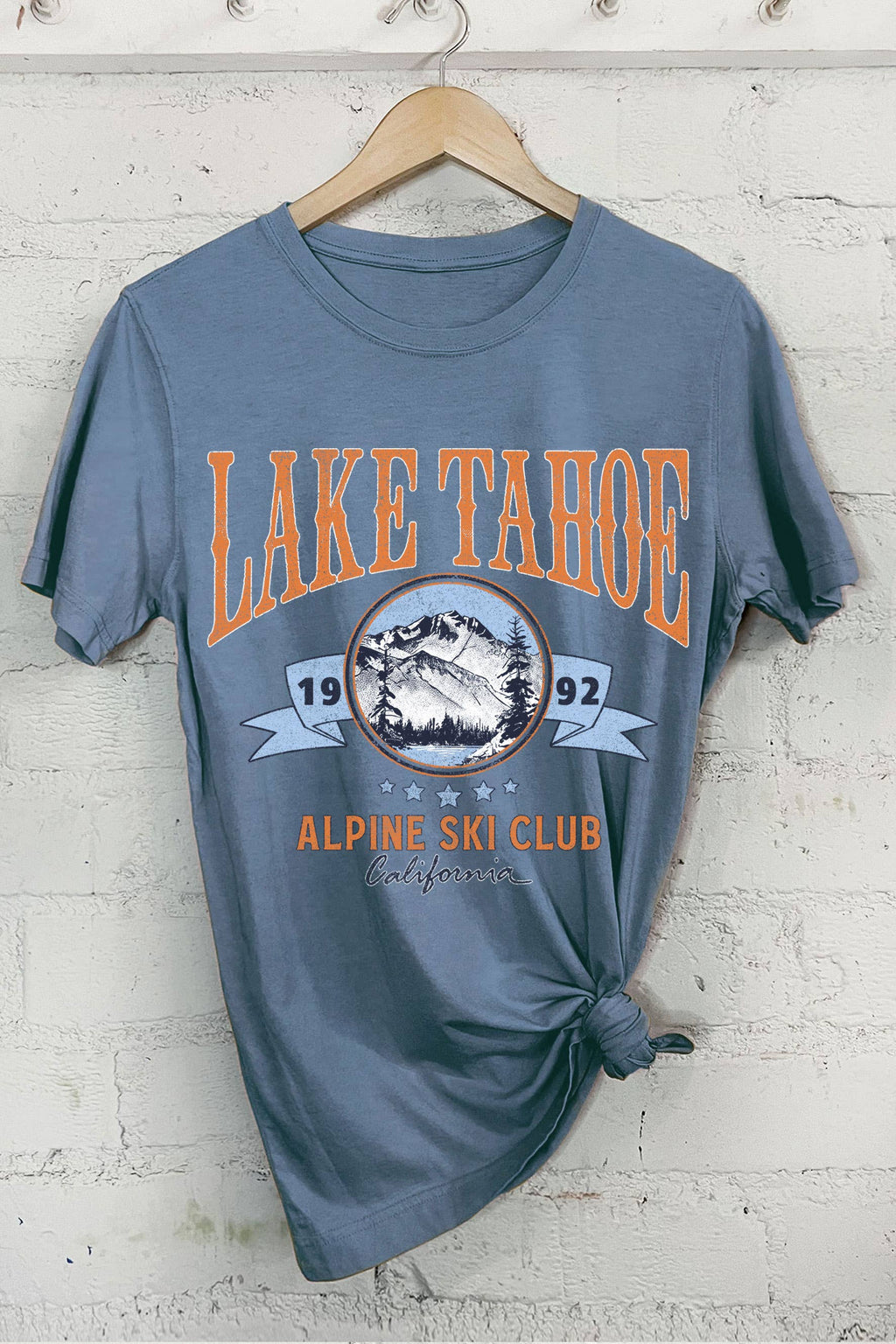 Lake Tahoe Alpine Ski Club Graphic - Adult & Kids T-Shirts, Sweatshirts & Hoodies apparel design preview 1