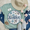 Mama Floral Watercolor Everyday - Adult & Kids T-Shirts, Sweatshirts & Hoodies apparel design preview 1