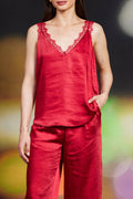 Sleeveless Lace Trim Cami Top - Adult & Kids T-Shirts, Sweatshirts & Hoodies apparel design preview 1