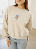 Ku Kansas Jayhawks Mascot Flag Natural - Adult & Kids T-Shirts, Sweatshirts & Hoodies apparel design preview 1