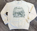 Believe the Polar Express with Train On Cream - Adult & Kids T-Shirts, Sweatshirts & Hoodies apparel design preview 1