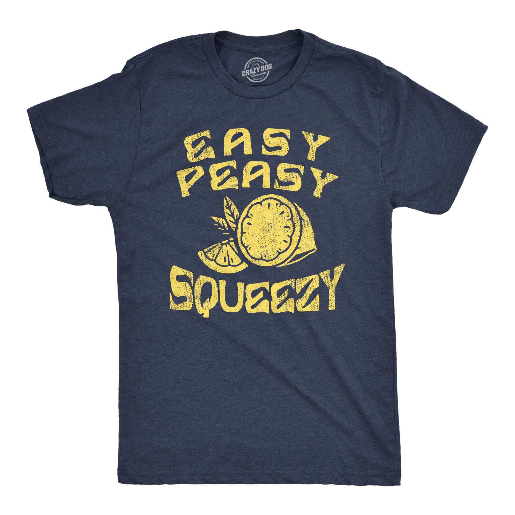 Easy Peasy Lemon Squeezy Men's - Adult & Kids T-Shirts, Sweatshirts & Hoodies apparel design preview 1