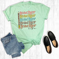 Leopard Teacher Life - Adult & Kids T-Shirts, Sweatshirts & Hoodies apparel design preview 1