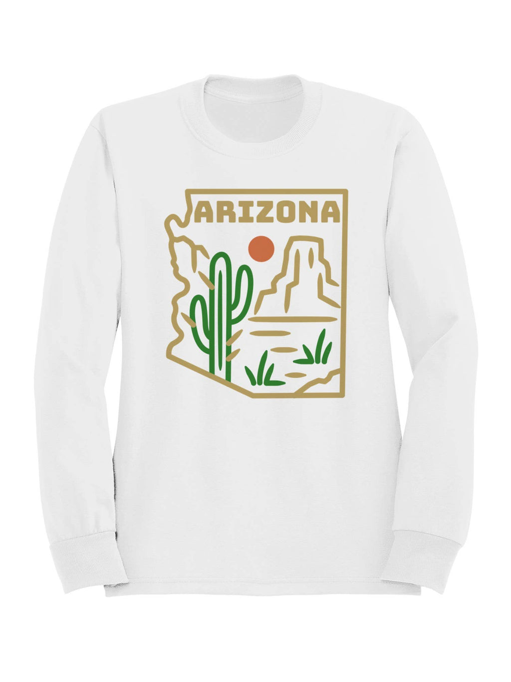 Arizona Desert Art Sticker Men's - Adult & Kids T-Shirts, Sweatshirts & Hoodies apparel design preview 1