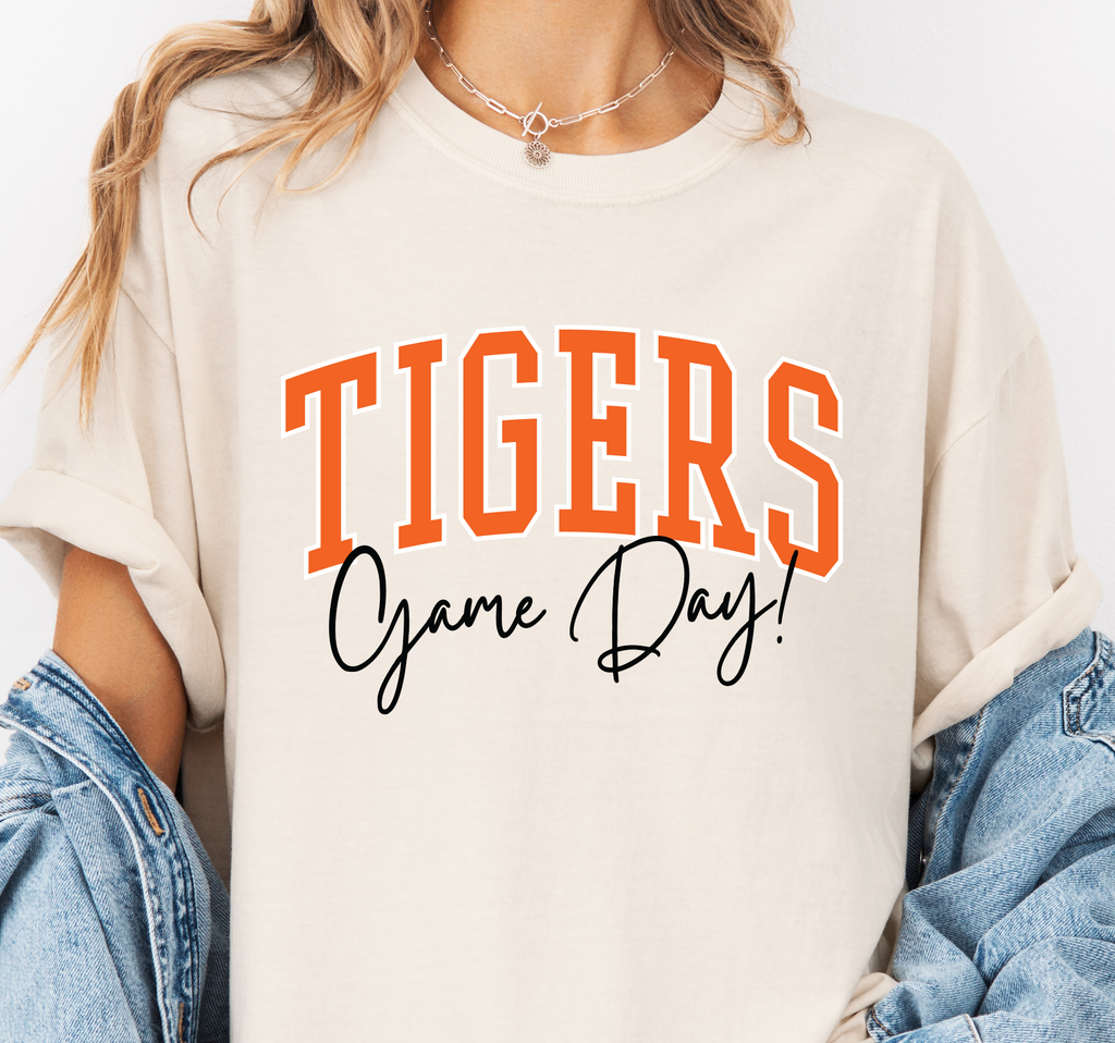 Custom Team Mascot Spirit Wear, Comfort Colors® - Adult & Kids T-Shirts, Sweatshirts & Hoodies apparel design preview 1