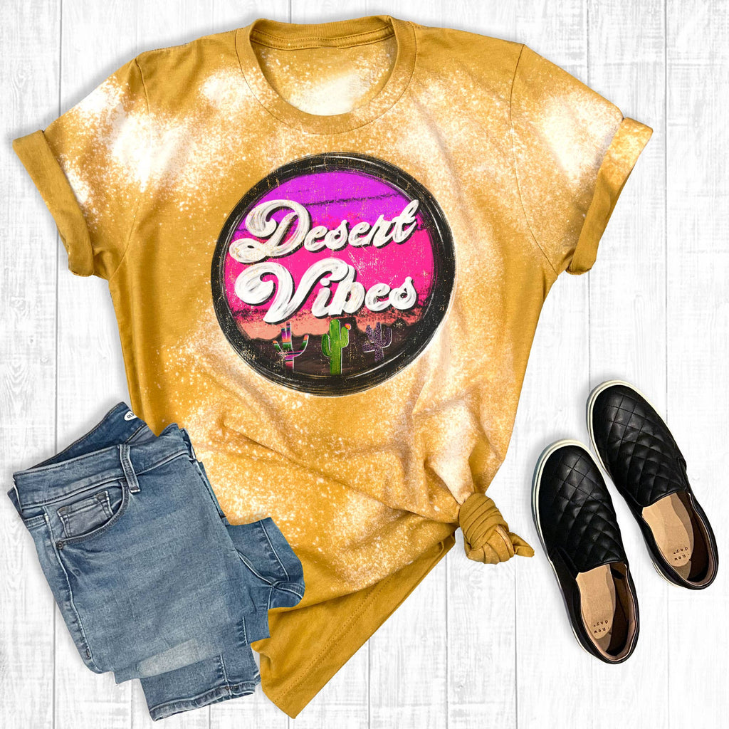 Distressed Desert Vibes - Adult & Kids T-Shirts, Sweatshirts & Hoodies apparel design preview 1