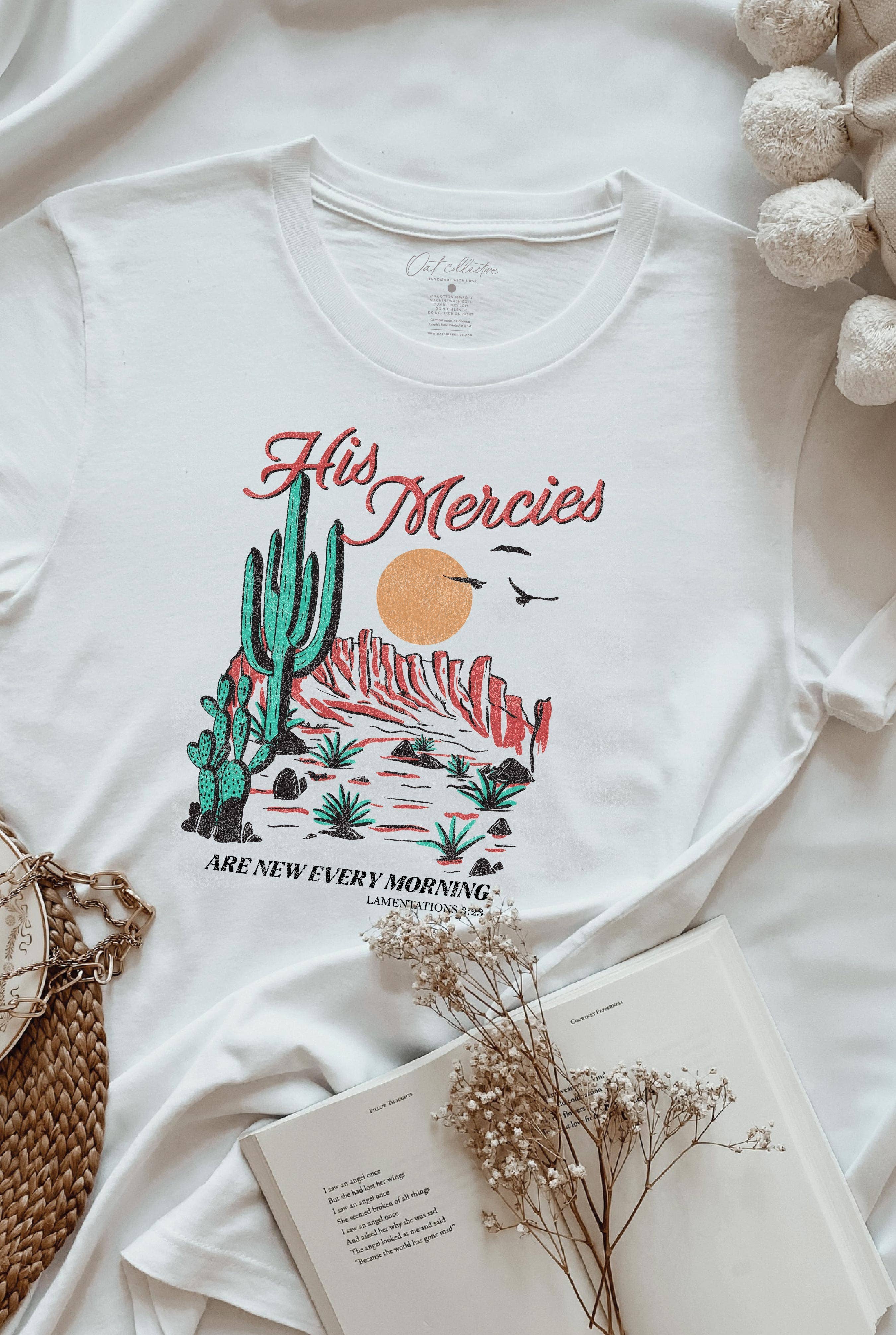 His Mercies Are New Every Morning Graphic - Adult & Kids T-Shirts, Sweatshirts & Hoodies apparel design preview 1