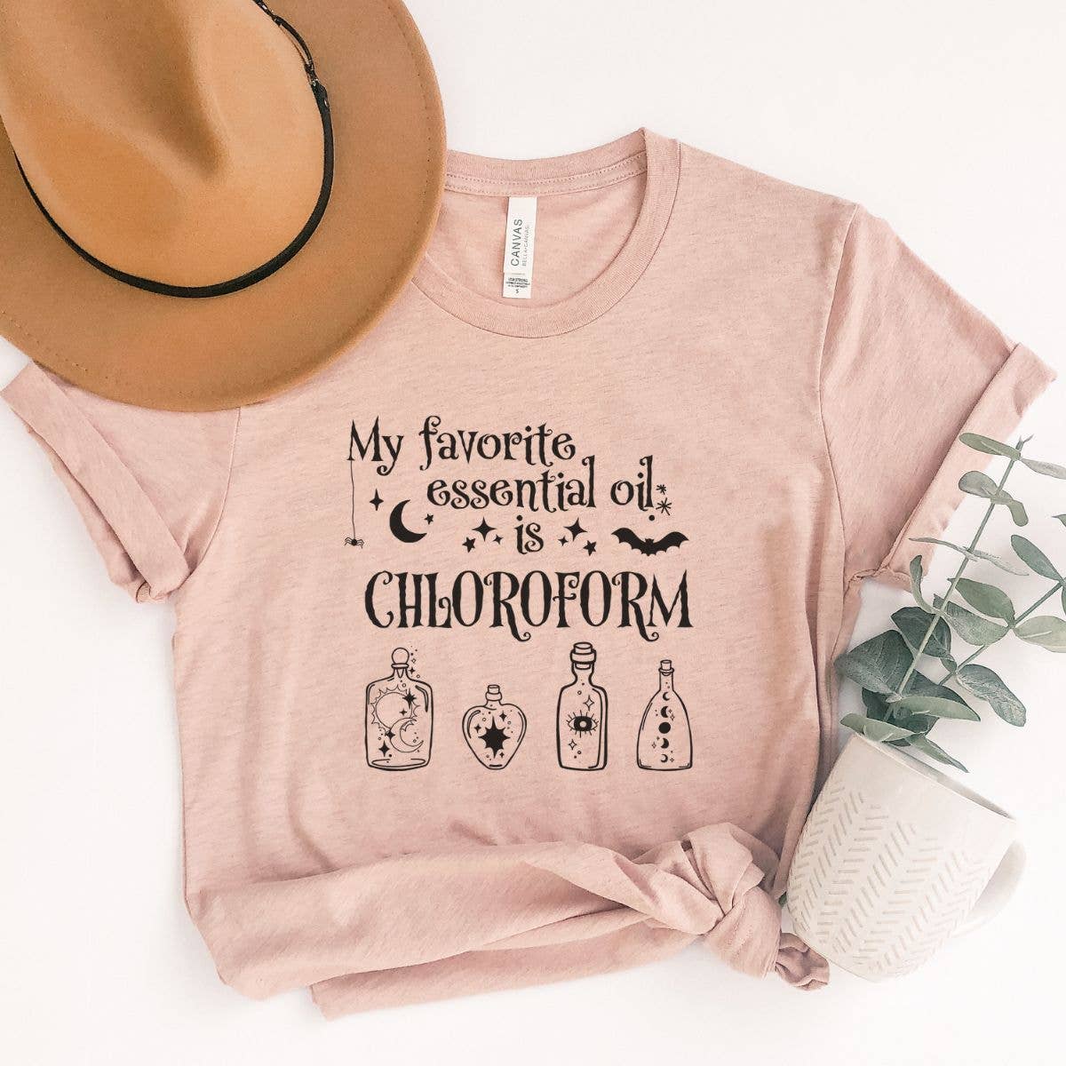 My Favorite Essential Oil Is Chloroform Dark Humor - Adult & Kids T-Shirts, Sweatshirts & Hoodies apparel design preview 1