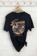 Freedom America - Adult & Kids T-Shirts, Sweatshirts & Hoodies apparel design preview 1