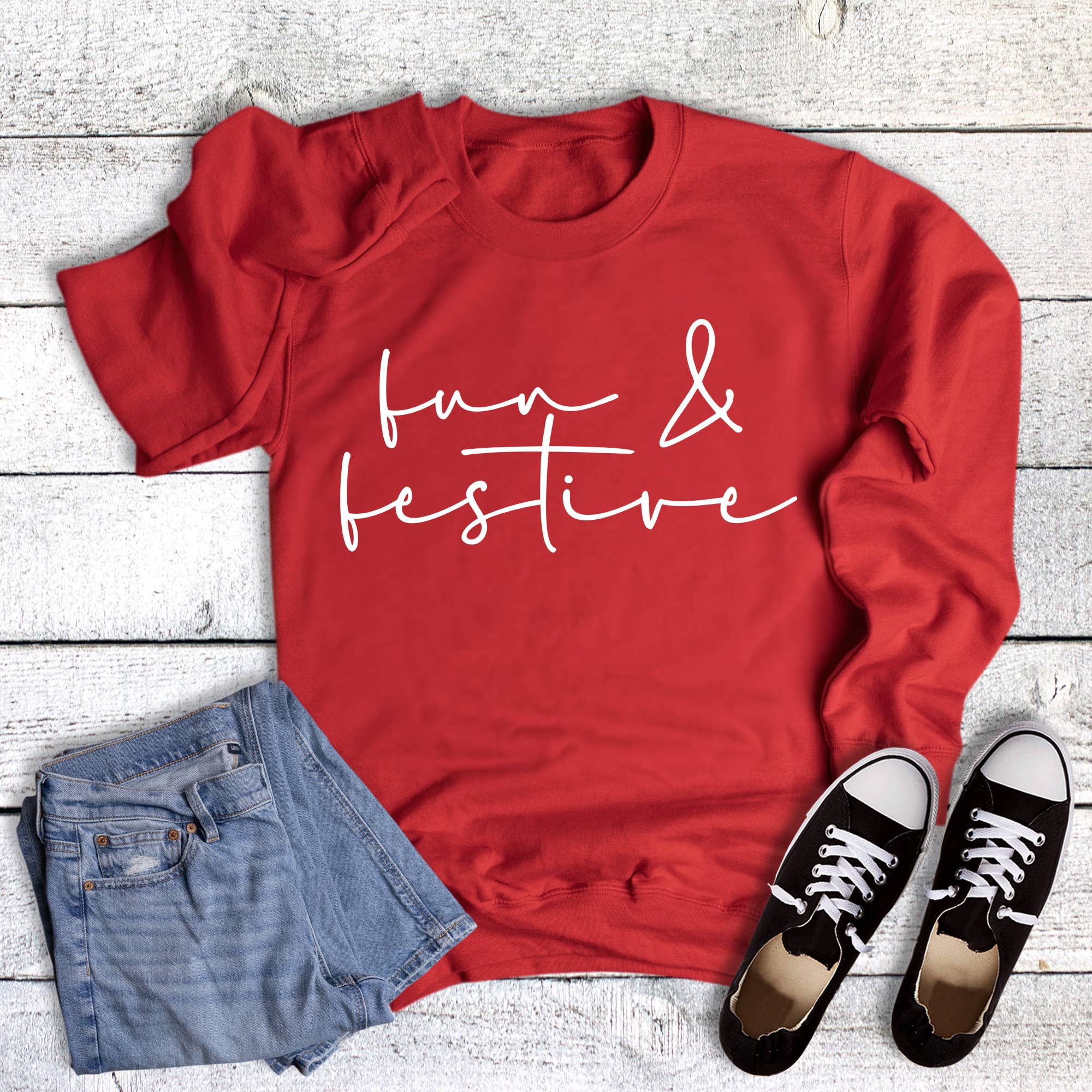 Christmas Fun and Festive - Adult & Kids T-Shirts, Sweatshirts & Hoodies apparel design preview 1