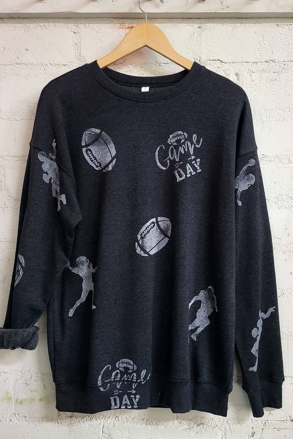 All-Over Hand Stamped Game Day - Adult & Kids T-Shirts, Sweatshirts & Hoodies apparel design preview 1