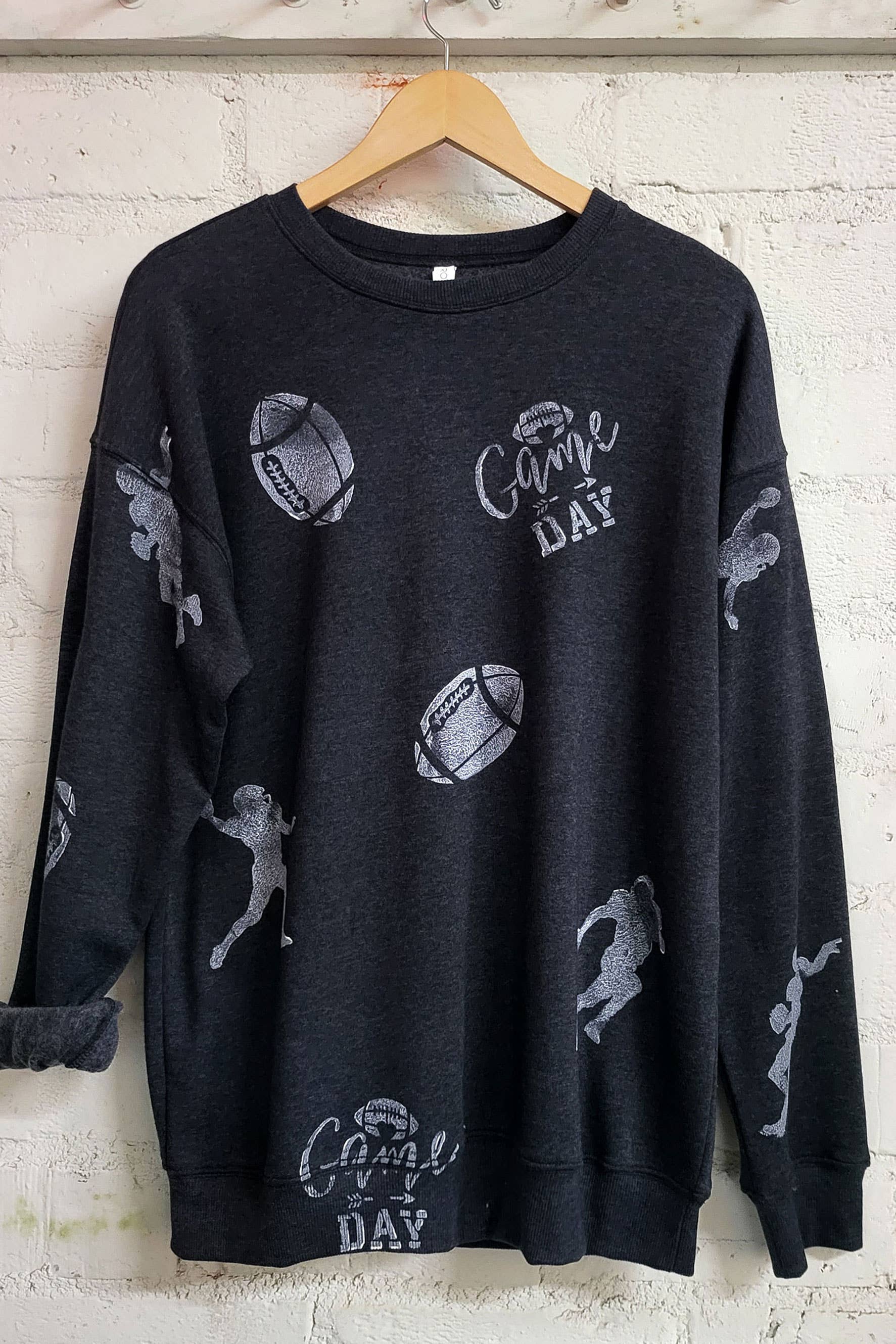 All-Over Hand Stamped Game Day - Adult & Kids T-Shirts, Sweatshirts & Hoodies apparel design preview 1