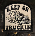 Keep On Truckin Patch - Adult & Kids T-Shirts, Sweatshirts & Hoodies apparel design preview 1