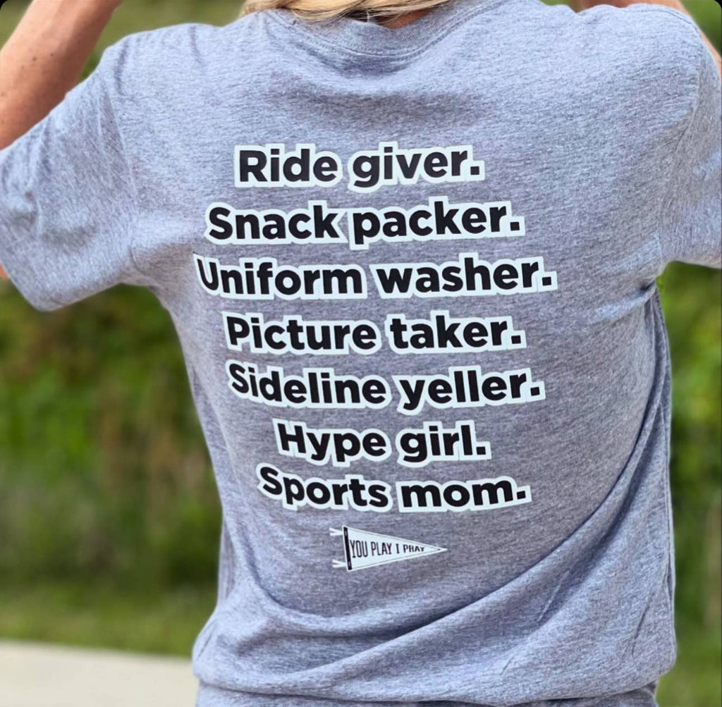 Sports Mom Gameday Graphic - Adult & Kids T-Shirts, Sweatshirts & Hoodies apparel design preview 1
