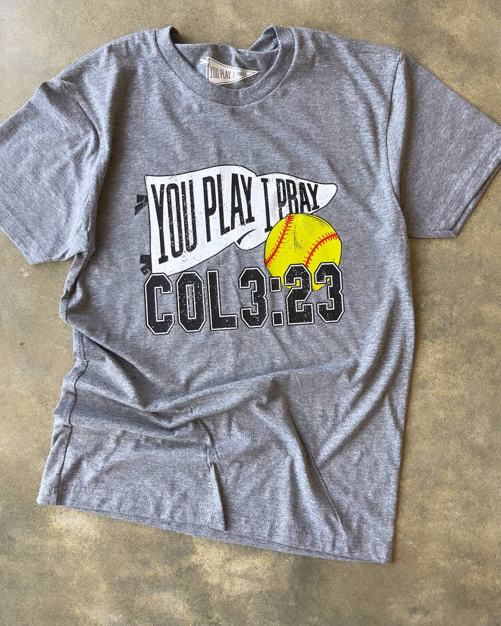White Flag Softball Mom Christian Apparel - Adult & Kids T-Shirts, Sweatshirts & Hoodies apparel design preview 1