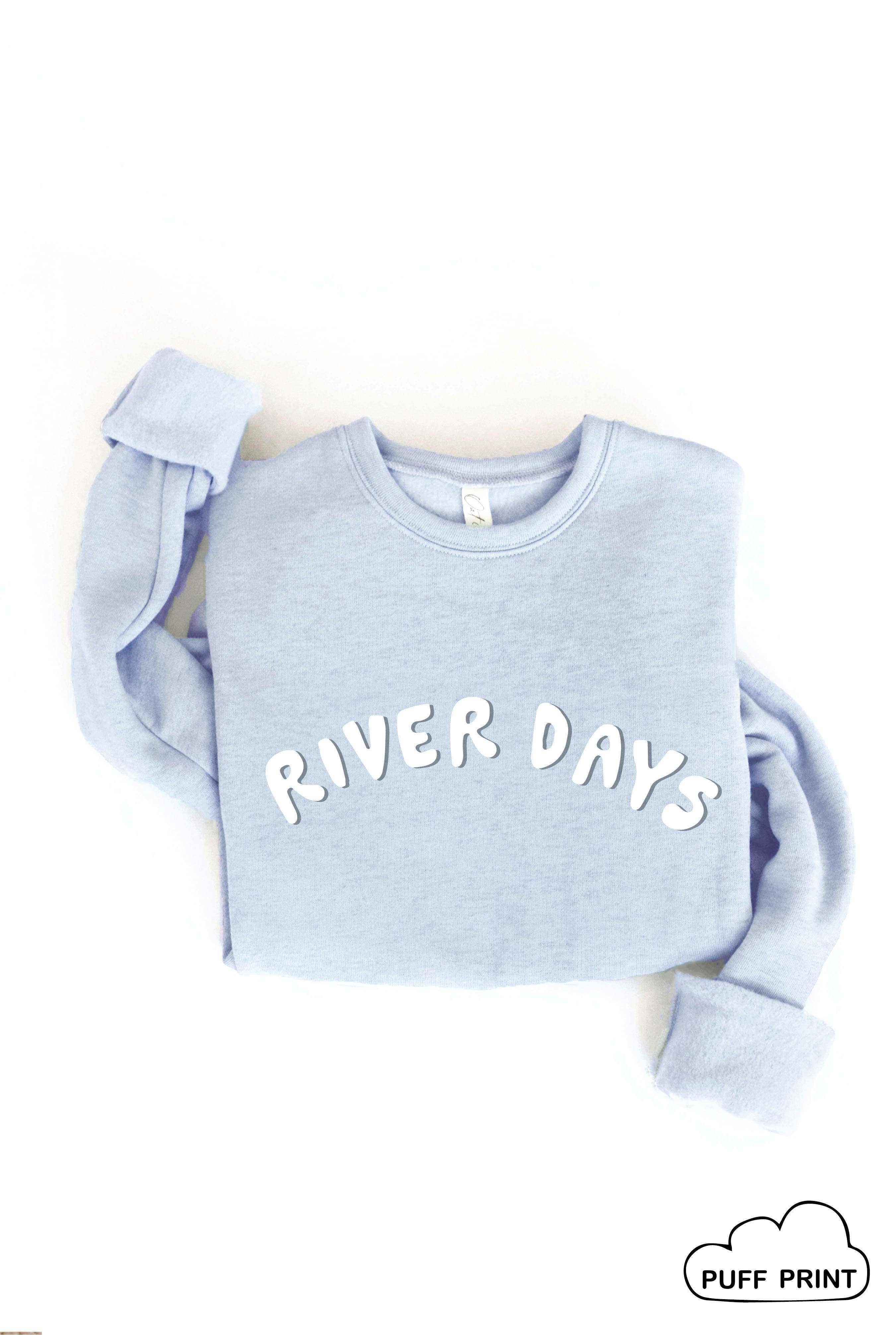 River Days Print Graphic - Adult & Kids T-Shirts, Sweatshirts & Hoodies apparel design preview 1
