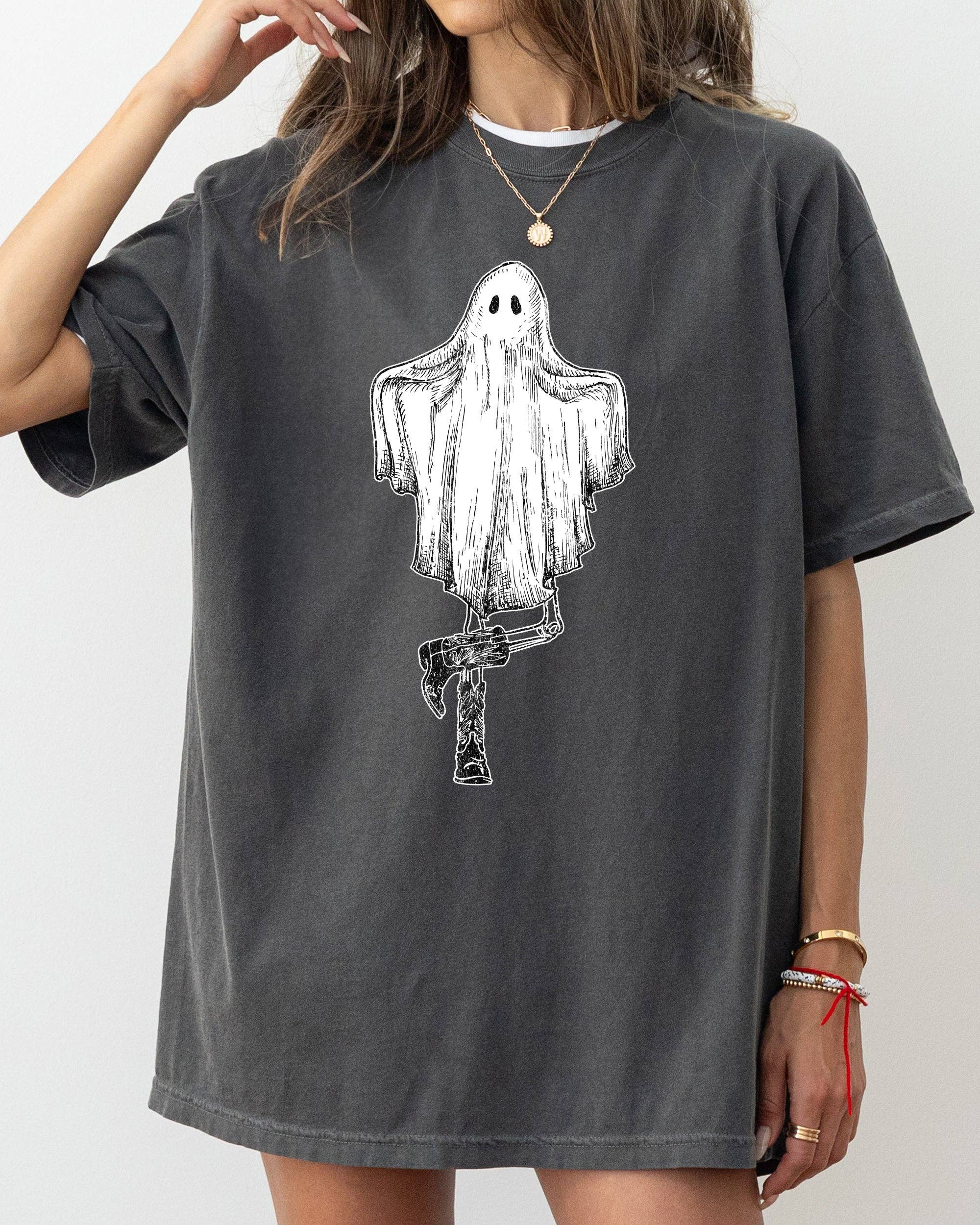 Western Ghost, Cowboy, Skeleton, Halloween - Adult & Kids T-Shirts, Sweatshirts & Hoodies apparel design preview 1