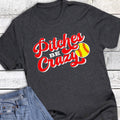 Softball Pitches Be Crazy Graphic - Adult & Kids T-Shirts, Sweatshirts & Hoodies apparel design preview 1