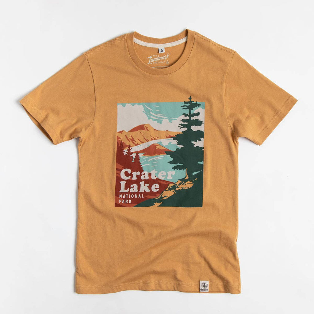 Crater Lake National Park Unisex Short Sleeve - Adult & Kids T-Shirts, Sweatshirts & Hoodies apparel design preview 1