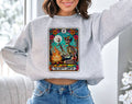 The Happy Camper Tarot Hiking Mountain - Adult & Kids T-Shirts, Sweatshirts & Hoodies apparel design preview 1