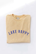 Lake Happy Mineral Washed Graphic Top - Adult & Kids T-Shirts, Sweatshirts & Hoodies apparel design preview 1