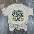 I'M Not A Regular Mom Softball On Sand - Adult & Kids T-Shirts, Sweatshirts & Hoodies apparel design preview 1