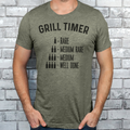 Grill Timer - Adult & Kids T-Shirts, Sweatshirts & Hoodies apparel design preview 1