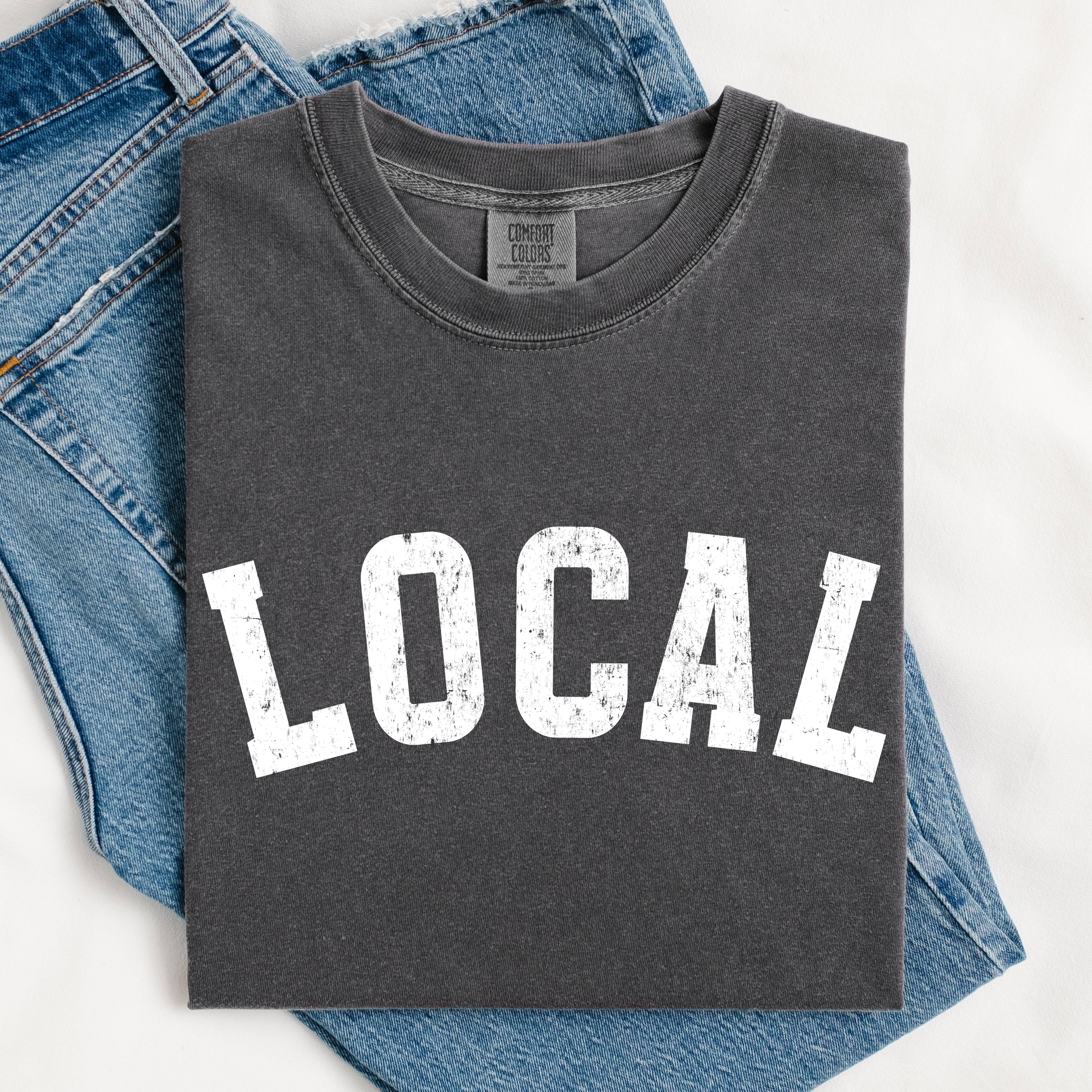 Local Shop Graphic Hometown Pride - Adult & Kids T-Shirts, Sweatshirts & Hoodies apparel design preview 1