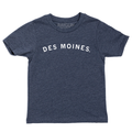 Des Moines Curved Logo Kids - Adult & Kids T-Shirts, Sweatshirts & Hoodies apparel design preview 1