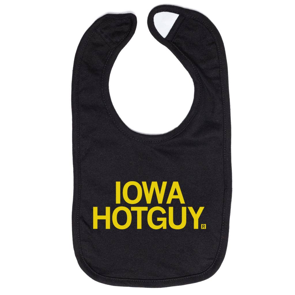Iowa Hotguy Bib - Adult & Kids T-Shirts, Sweatshirts & Hoodies apparel design preview 1