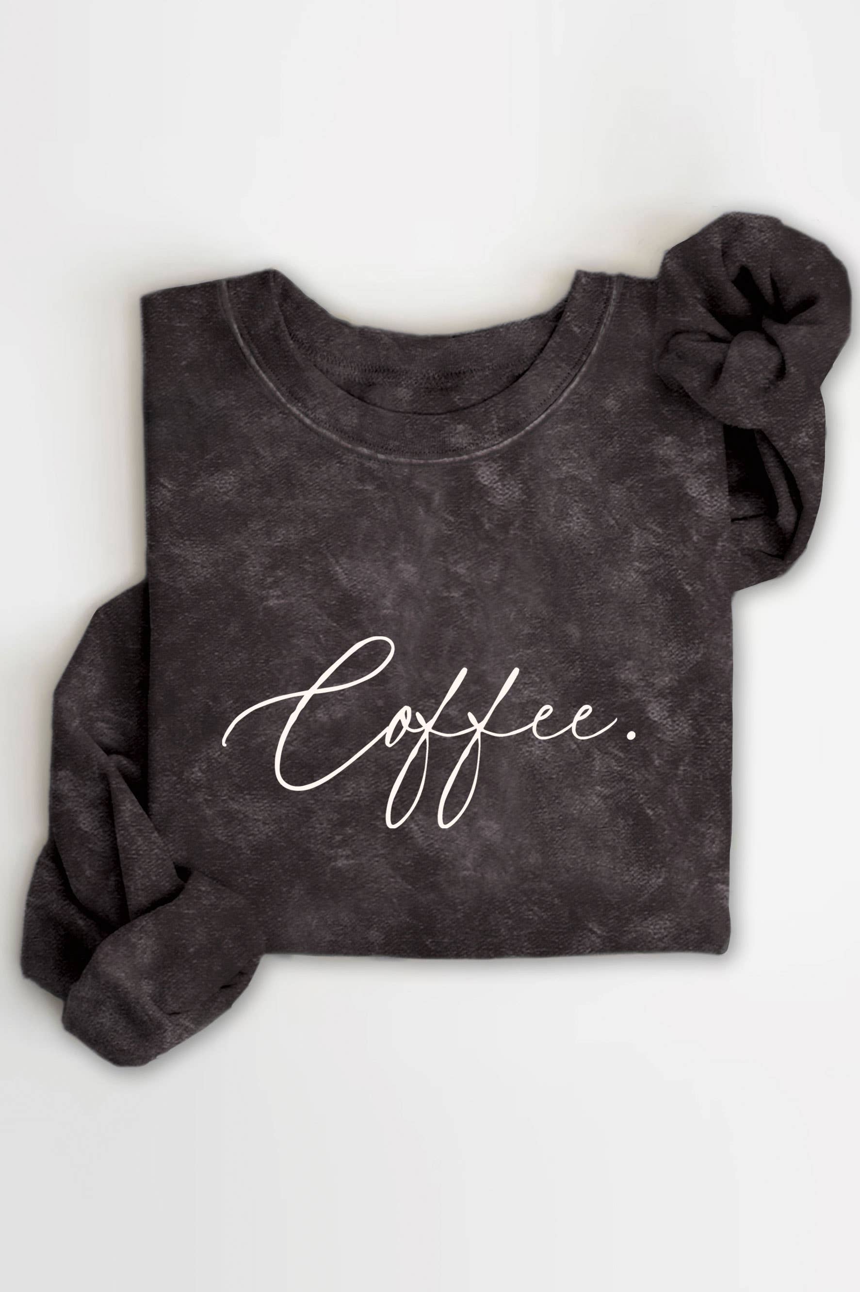 Coffee Puff Graphic Mineral Brushed - Adult & Kids T-Shirts, Sweatshirts & Hoodies apparel design preview 1