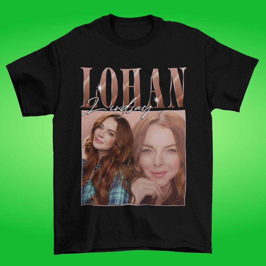 Lindsay Lohan Top - Adult & Kids T-Shirts, Sweatshirts & Hoodies apparel design preview 1
