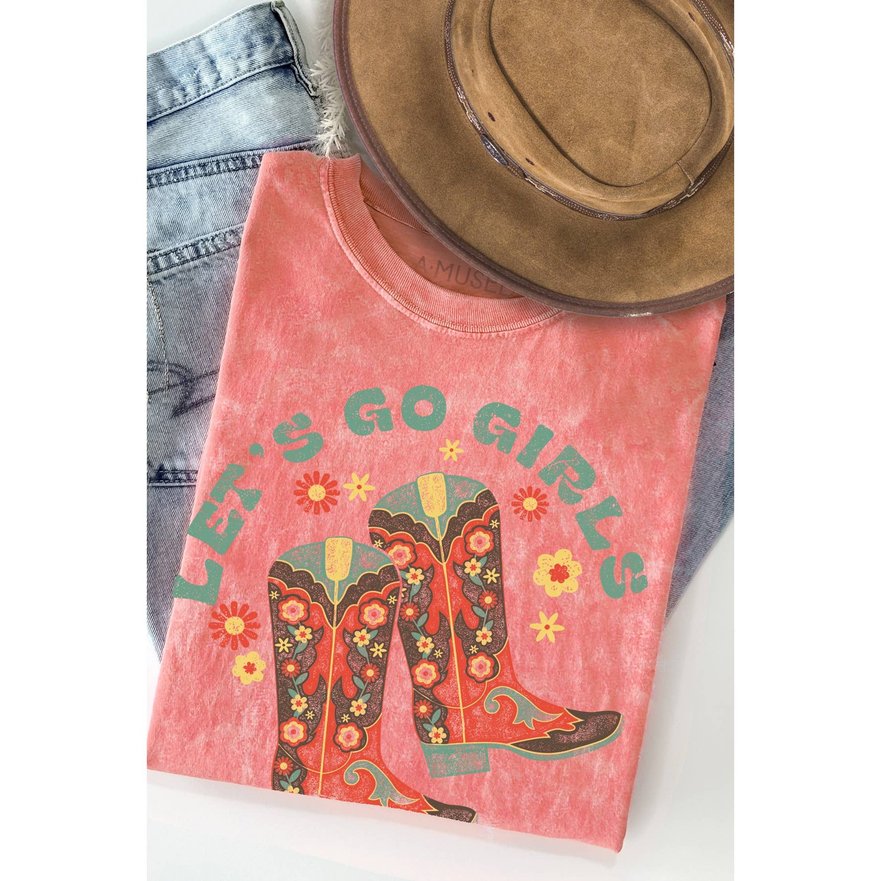 Leet S Go Girls Mineral Wash - Adult & Kids T-Shirts, Sweatshirts & Hoodies apparel design preview 1