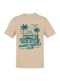 Tropical Sunset Swizzle Club Vibes Men's - Adult & Kids T-Shirts, Sweatshirts & Hoodies apparel design preview 1