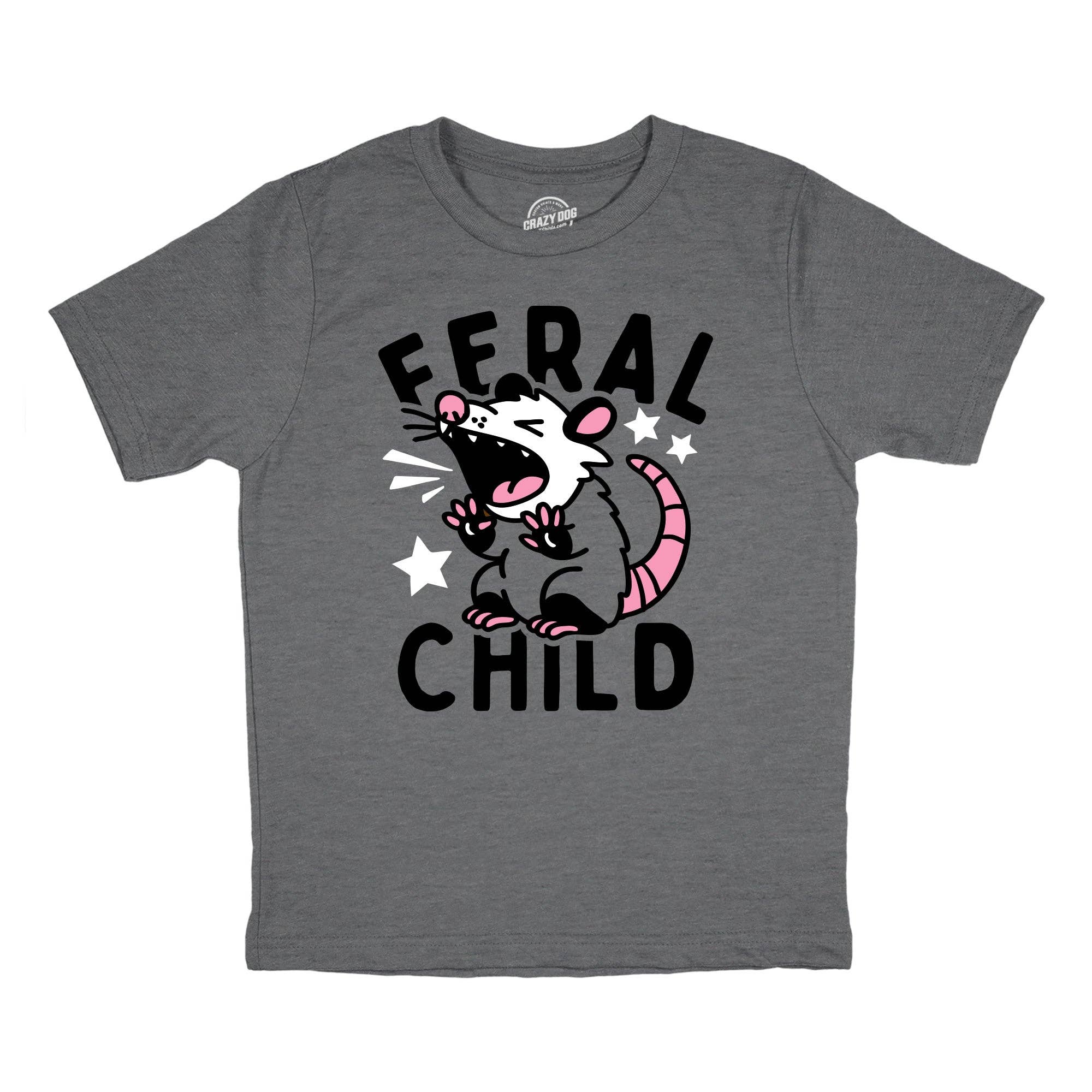 Feral Child Toddler - Adult & Kids T-Shirts, Sweatshirts & Hoodies apparel design preview 1