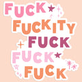 Fuck Fuckity Sticker Decal - Adult & Kids T-Shirts, Sweatshirts & Hoodies apparel design preview 1