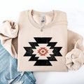 Retro Aztec, Western, Country, Cowboy, Desert - Adult & Kids T-Shirts, Sweatshirts & Hoodies apparel design preview 1