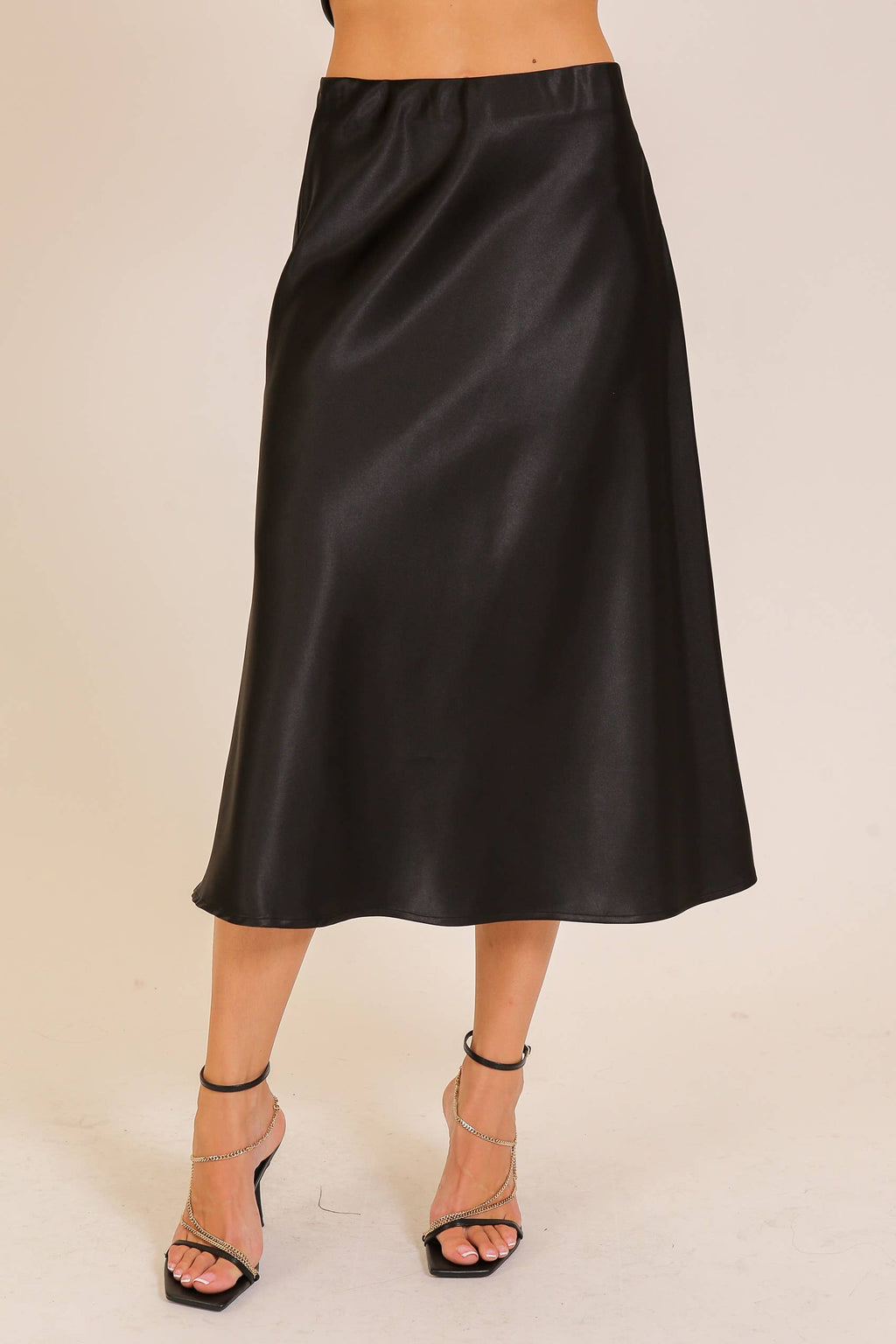....0114 Satin Midi Flare Skirt SI-29355 - Adult & Kids T-Shirts, Sweatshirts & Hoodies apparel design preview 1