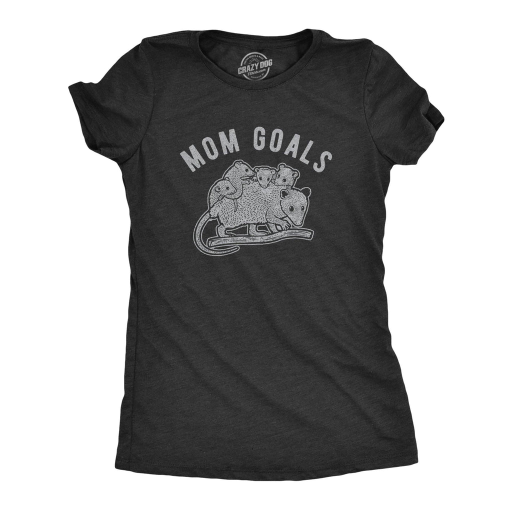 Mom Goals Women's - Adult & Kids T-Shirts, Sweatshirts & Hoodies apparel design preview 1