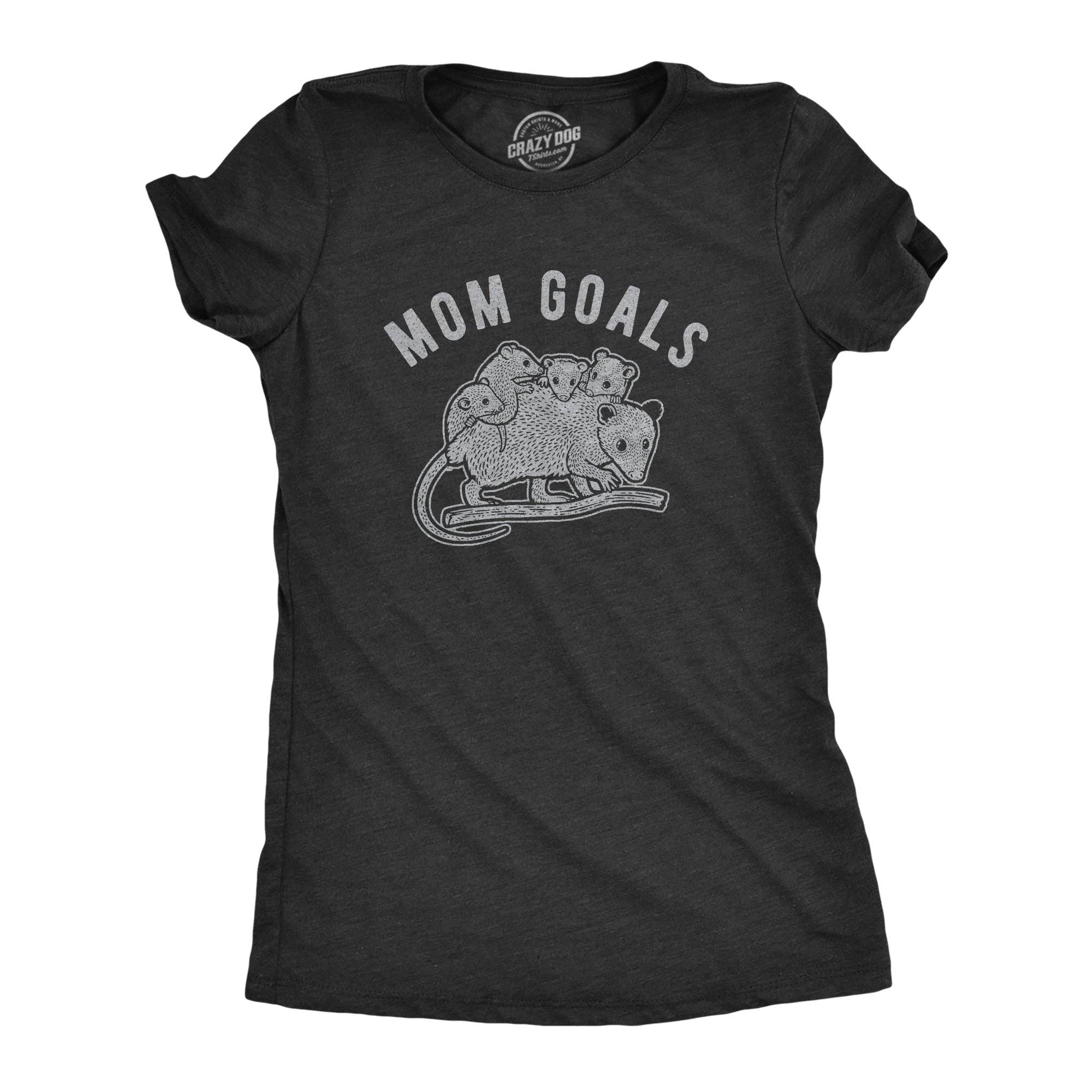 Mom Goals Women's - Adult & Kids T-Shirts, Sweatshirts & Hoodies apparel design preview 1